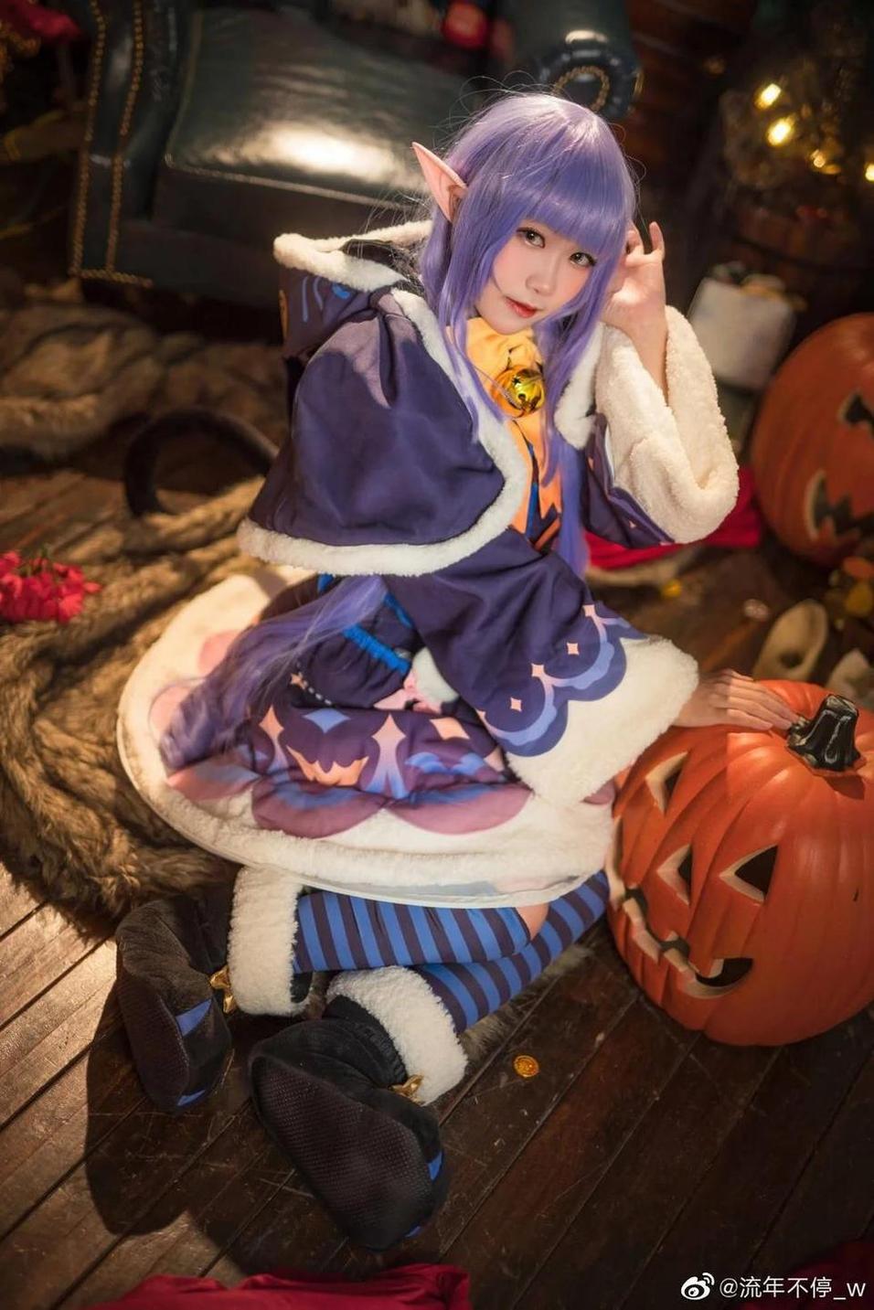 流年不停 水墨画风,流年不停_w的原图cos作品令人叹为观止